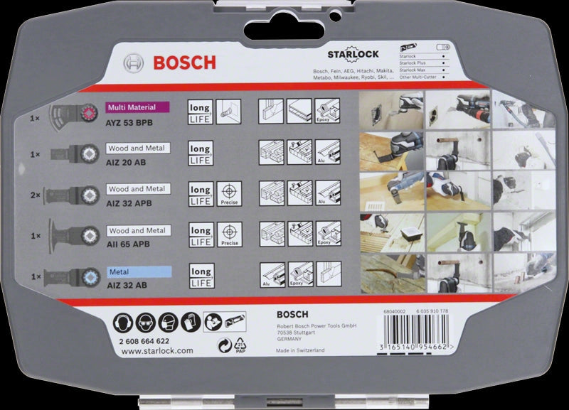 2608664622 - Set RB Starlock per elettricisti e cartongesso AIZ 53 BPB- AIZ 20 AB- AIZ 32 APB- tutti i 65 APB- AIZ AB
