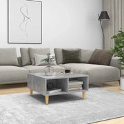 Tavolino da Salotto Grigio Cemento 60x60x30 cm in Truciolato cod mxl 9444