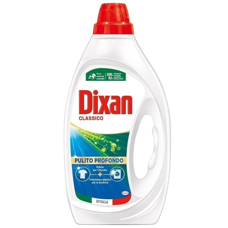 DIXAN DETERSIVO LIQUIDO IN FORMATO DA 3X19 LAVAGGI IGIENE E PULITO