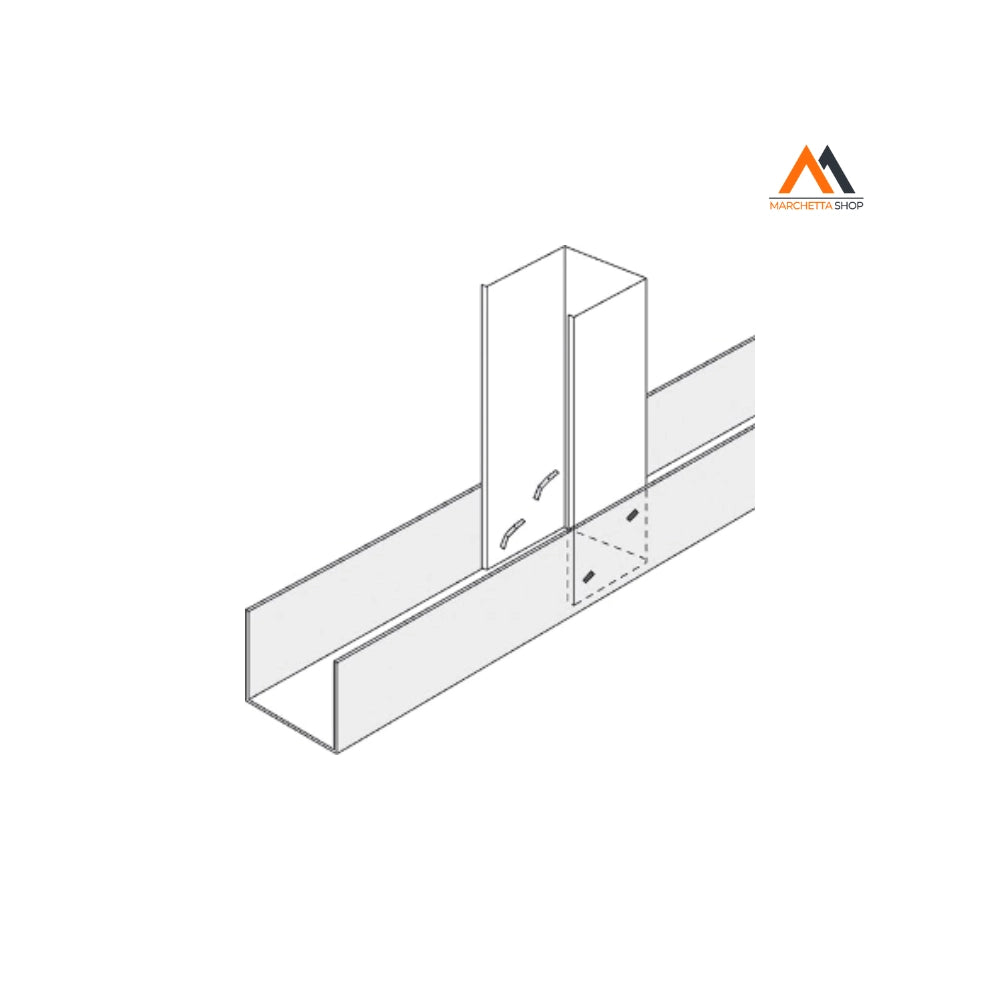 CRIMPATRICE PER PROFILI IN ALLUMINIO 275 MM