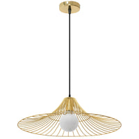 Lampada Da Soffittopensile Piatto Rotondo Loft Oro APP499-1CP