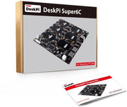 Pannello di Clustering Raspberry Pi Super6C - Mini-ITX - 6 Moduli di Calcolo - Inclusa Alimentazione 89W - Adatto per CM4 e CM5