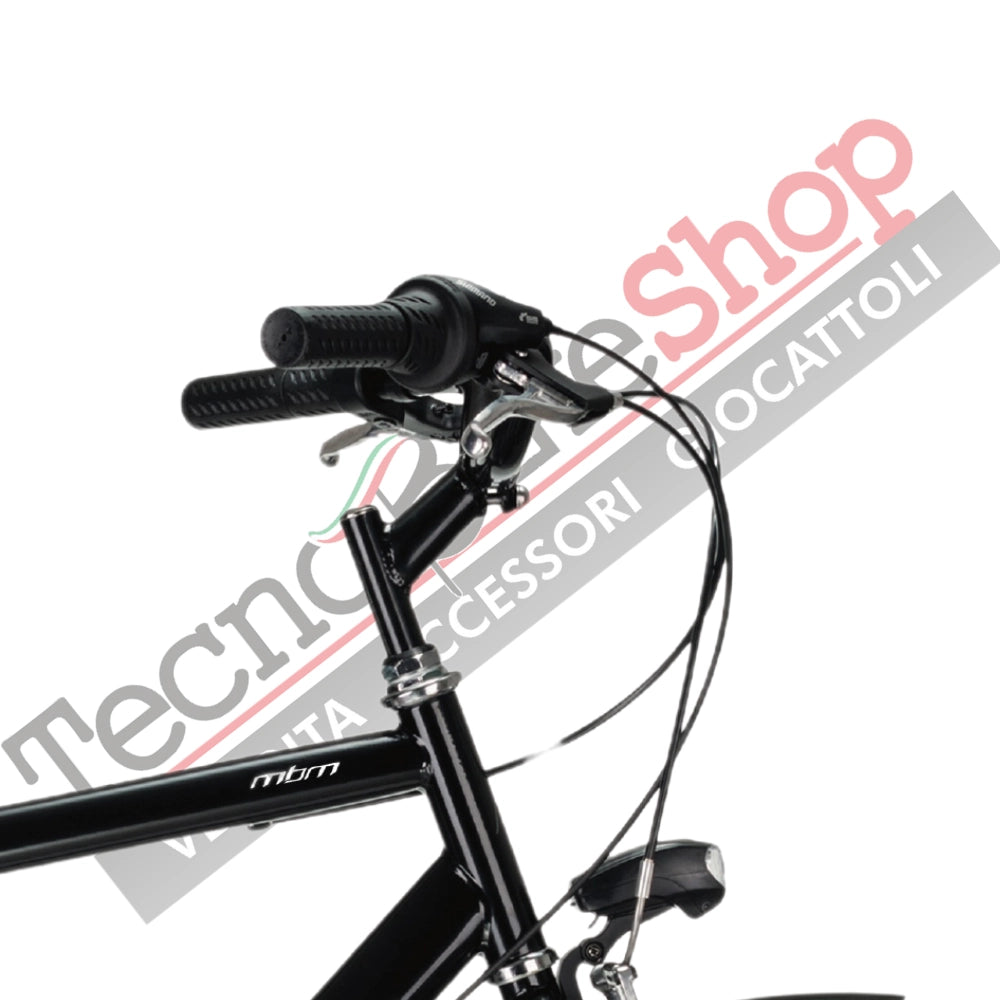 Bicicletta City Bike Trekking Uomo MBM Touring M 28" 6V-Nero(Black)