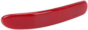 Riflettore posteriore - Migliora la visibilità - Sicurezza - Installazione semplice - Costruzione in ABS duraturo - Progettato per Clubman R55 2008-2014 - Riflettore