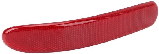 Riflettore posteriore - Migliora la visibilità - Sicurezza - Installazione semplice - Costruzione in ABS duraturo - Progettato per Clubman R55 2008-2014 - Riflettore