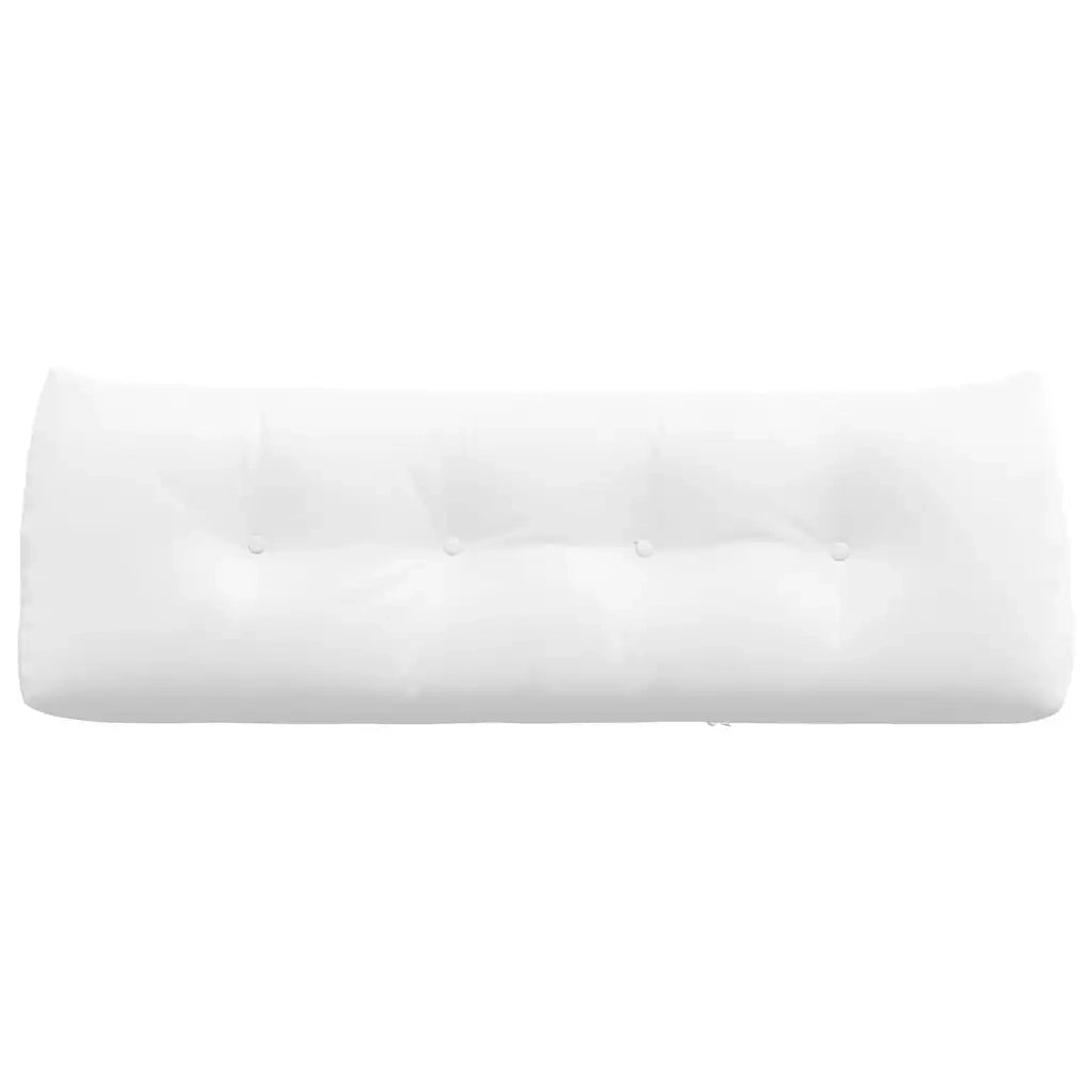 Cuscino per Schiena Bianco 140 x 24 x 50 cm Tessuto 42014510