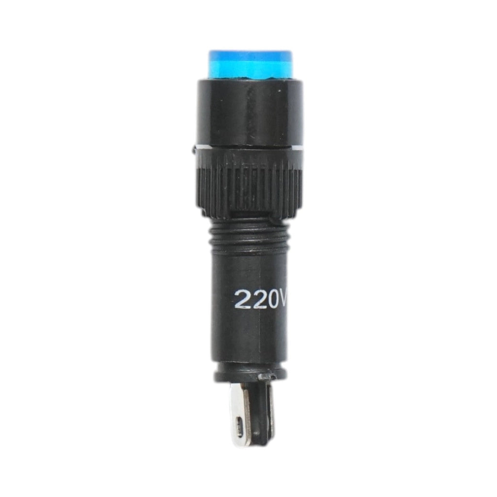 Indicatore di segnale industriale LED blu 220V Ø 8mm Breckner Germany