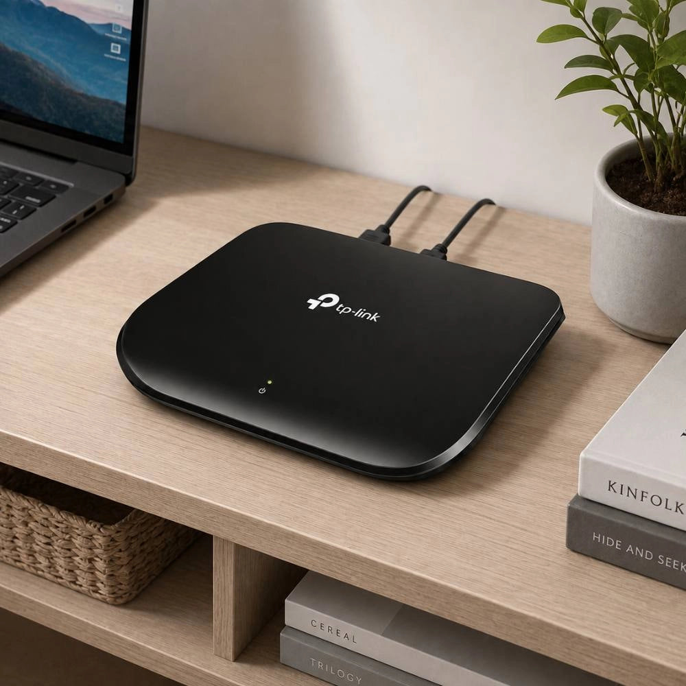Switch di rete gigabit tp-link tl-sg1005d 5 porte