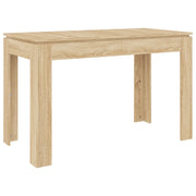 Tavolo da Pranzo | Tavolo da cucina Rovere Sonoma 120x60x76cm in Legno Multistrato