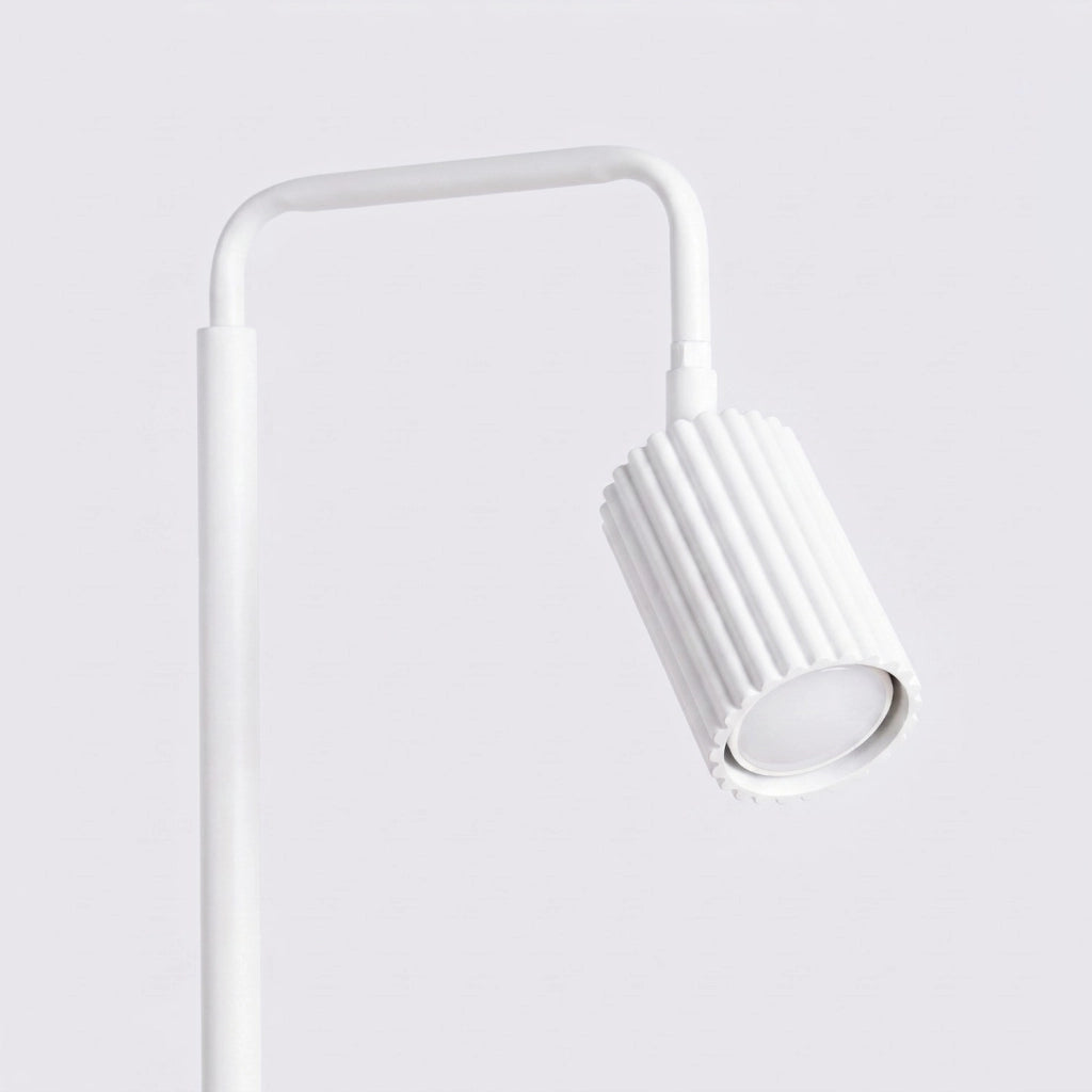 Lampada da terra KARBON 1 bianco