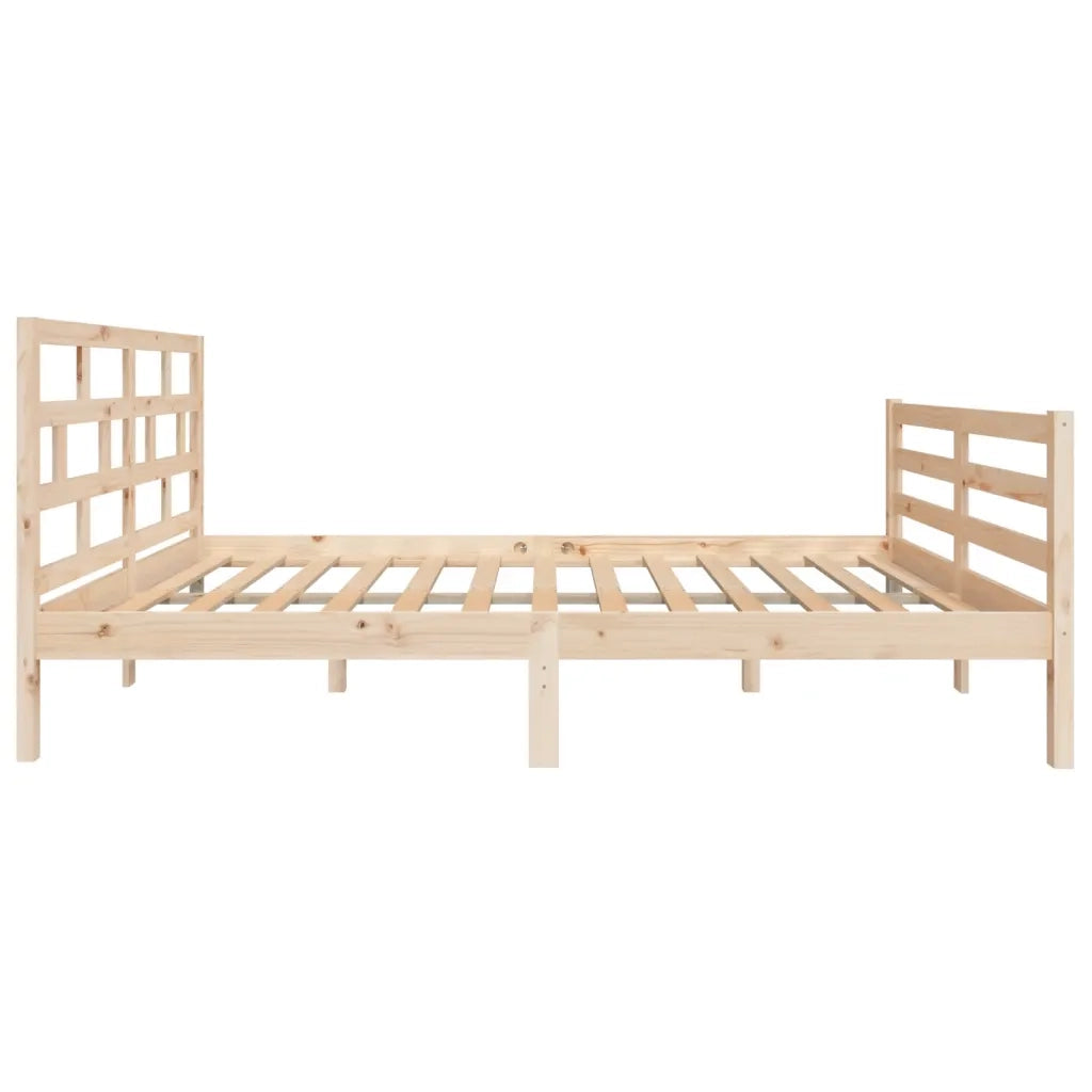 Giroletto-Struttura Letto in Legno Massello di Pino 120x200 cm 939256