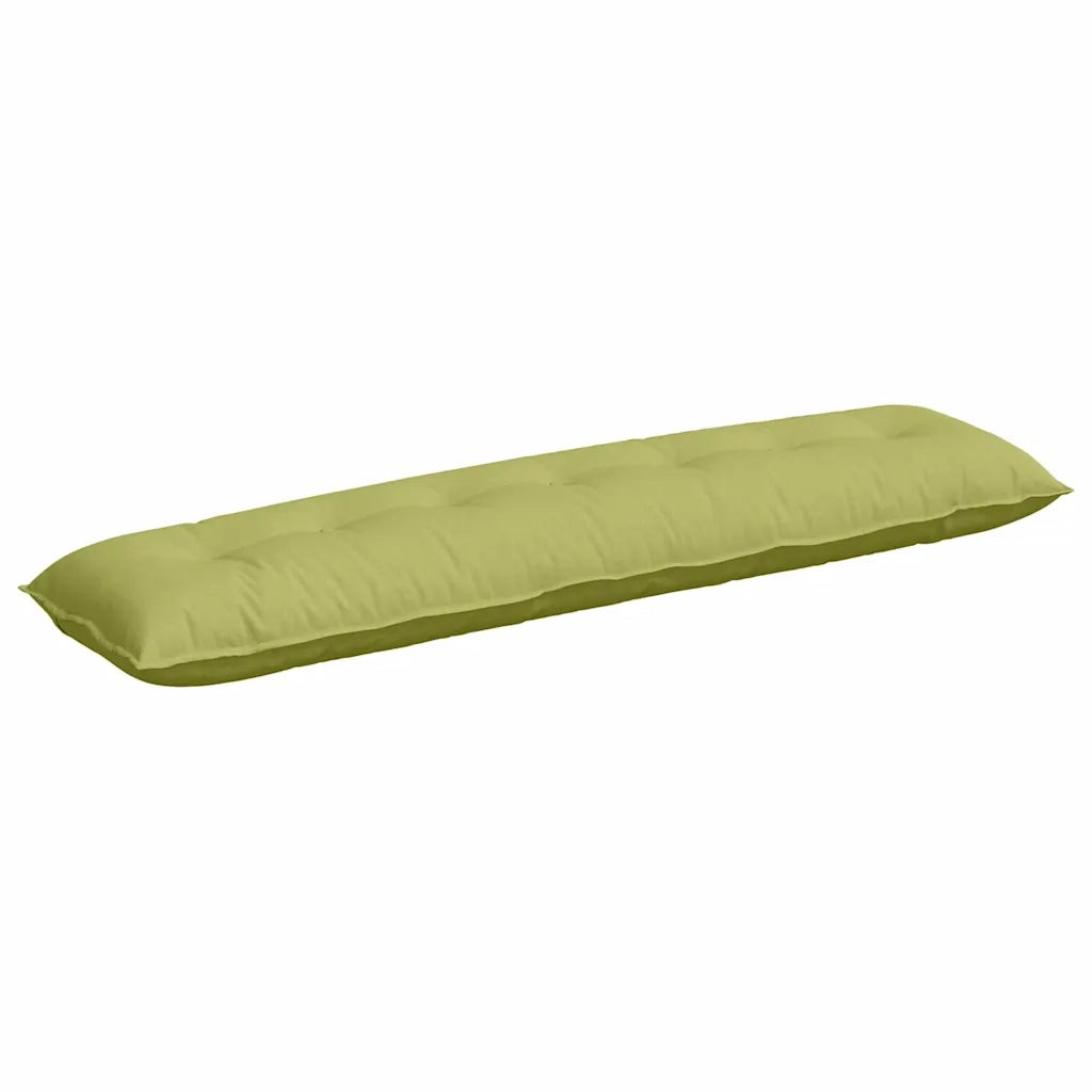 Cuscino per Schiena Verde chiaro 200 x 19 x 50 cm Tessuto