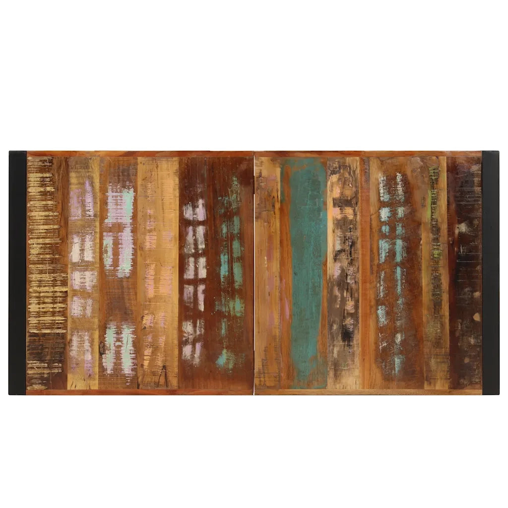 Tavolo da Pranzo 140x70x75 cm Legno Massello di Recupero cod mxl 19316