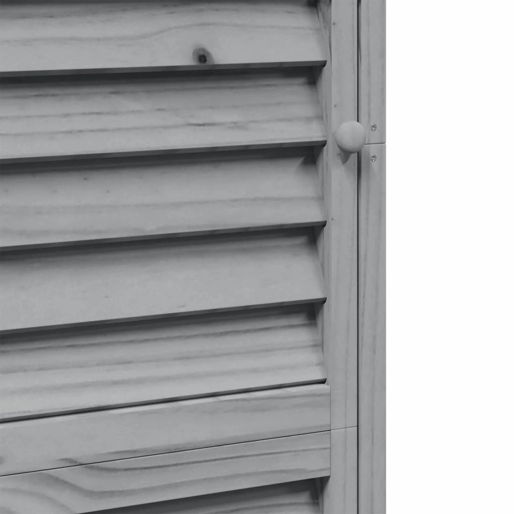 Capanno da Giardino Grigio 59 x 56 x 176 cm CFW7184500