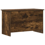 Cassa di stoccaggio Rovere Fumo 80 x 40 x 50 cm 8011263