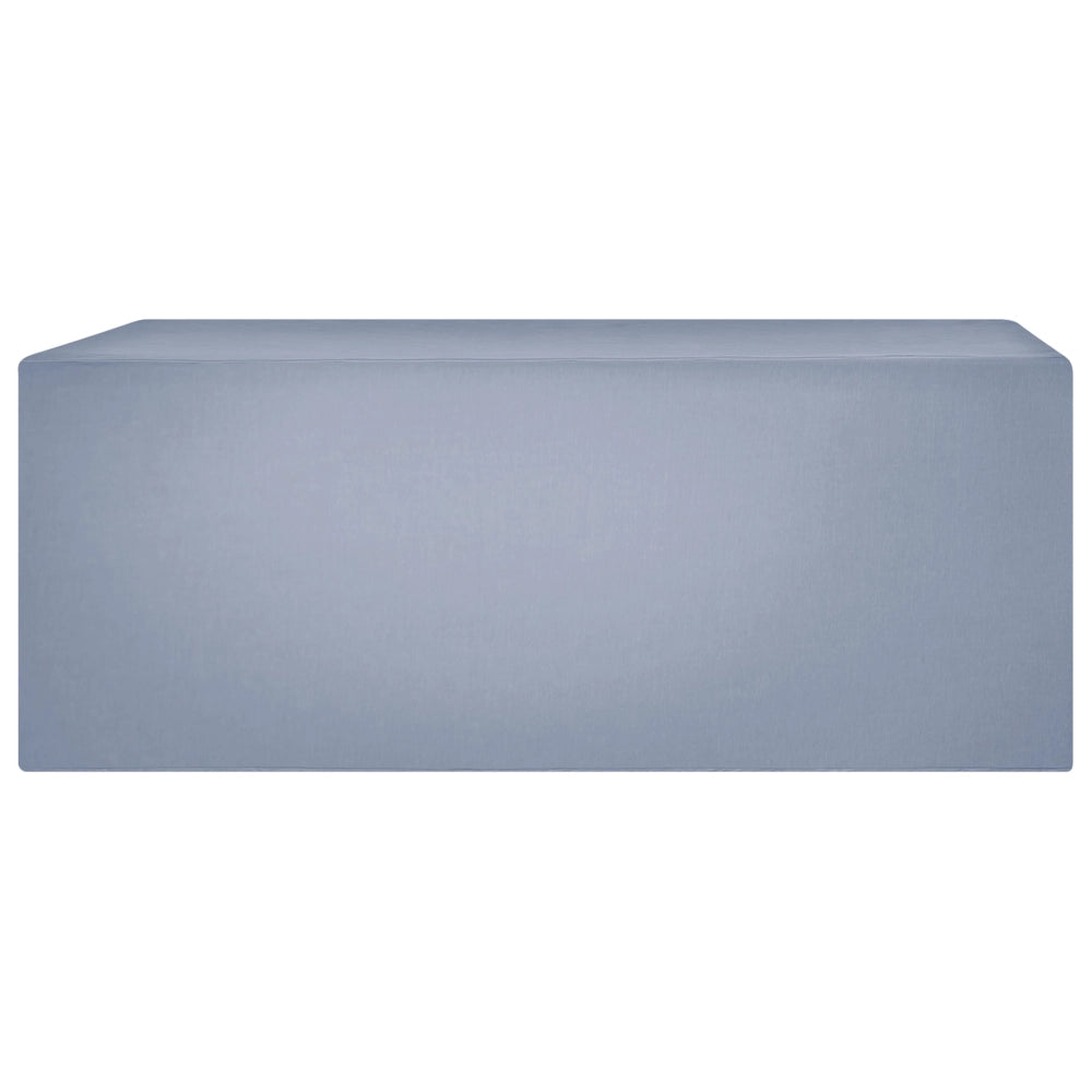 Copertura per mobili da giardino Tessuto rivestito in PVC grigio 250 x 165 x 65 cm