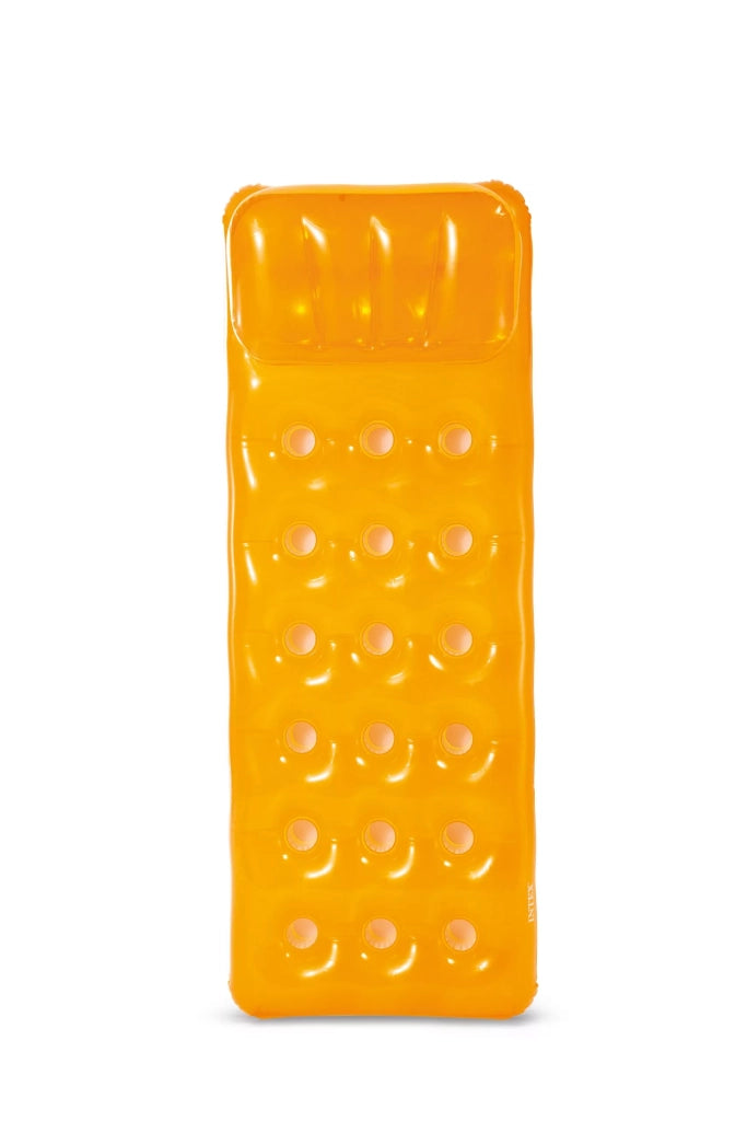 MATERASSINO GONFIABILE 18 BUCHI FASHION  cm.188x71  peso kg.1,35 (58890)    INTEX