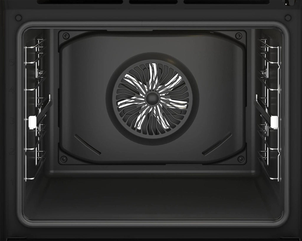Beko b300 Forno Multifunzione BBIMA13302BMPE Pirolitico con AirFry, , 9 Funzioni, A+, Cristallo Nero e Inox