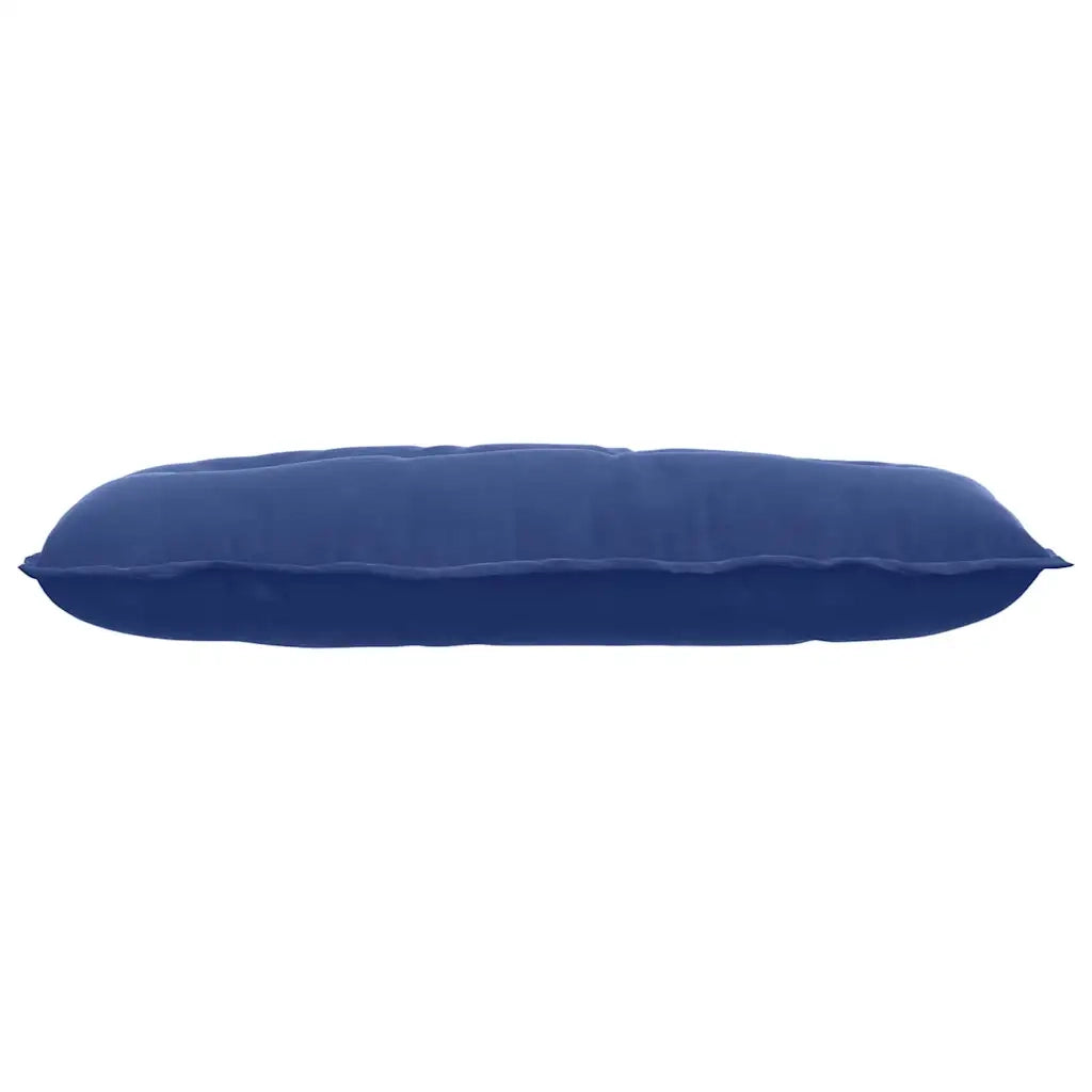 Cuscino per Schiena Blu Polizia 100 x 50 cm Tessuto in Cords 42014772