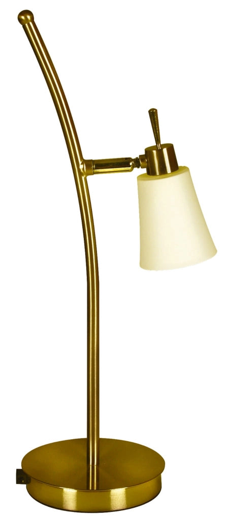 Lampada da tavolo Candellux Kroton 33-88942 oro vetro G9