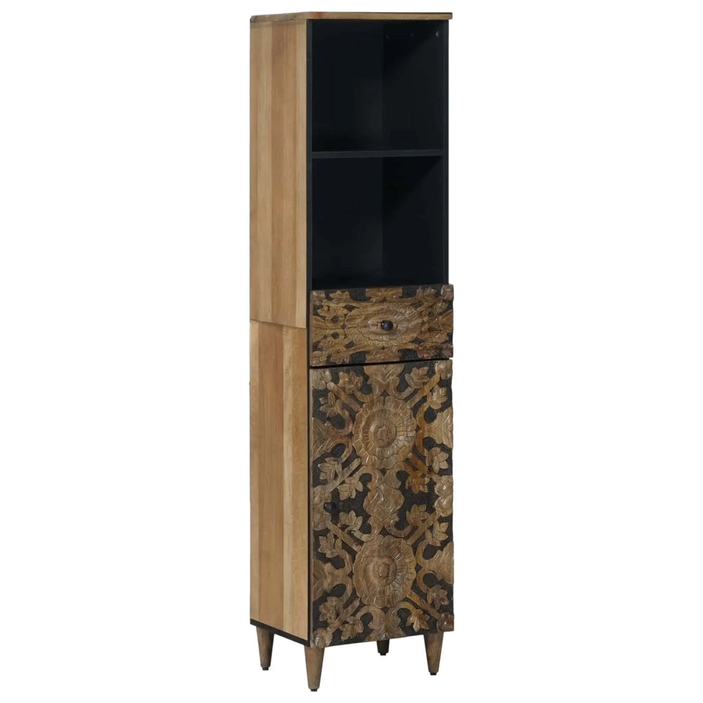 Mobile da Bagno con cassetto Marrone 38 x 33,5 x 160 cm 4018354
