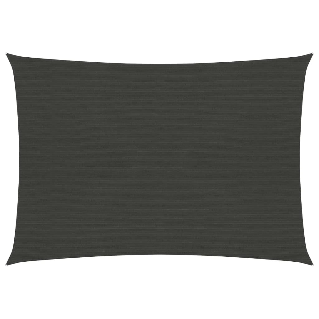 Vela ombreggiante/ombrellone 160 g/m² 2 x 3 m HDPE antracite 02_0008911