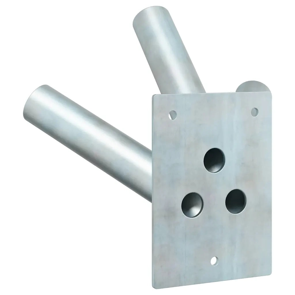 Supporto per Bandiera Argento 10,5 x 7,5 x 0,2 cm Acciaio CFW2937876