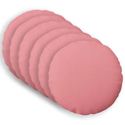 Federa 6 pz HEERLEN Rosa Ø 30 cm Tessuto 921880