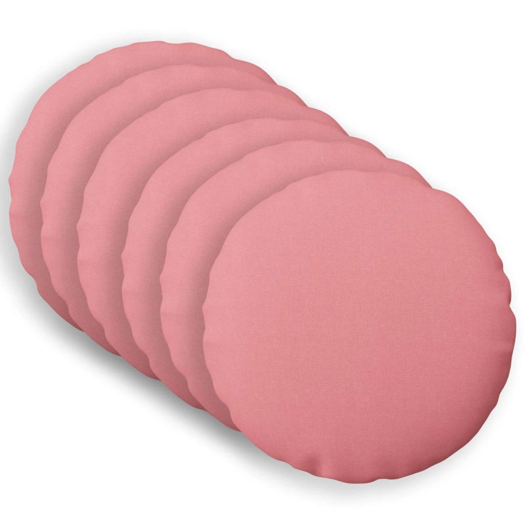 Federa 6 pz HEERLEN Rosa Ø 30 cm Tessuto 921880