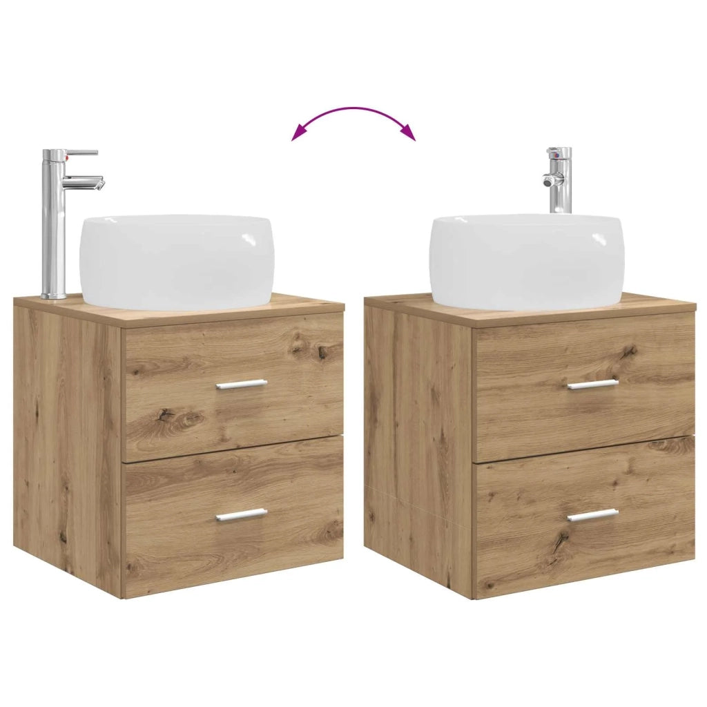 Set di mobili per il bagno 2 pcs Rovere Artigianale 3403927