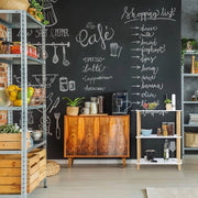 Rack da 3 piani MDF e bambù HxBxD: 79 x 60 x 40 cm  con spazio di stoccaggio aggiuntivo per carrello cucina