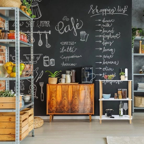 Rack da 3 piani MDF e bambù HxBxD: 79 x 60 x 40 cm  con spazio di stoccaggio aggiuntivo per carrello cucina