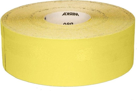 Rolle di schiuma da abrasione 93x50m P180 per legno duro e legno resistente