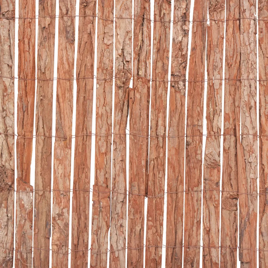 Recinzione da Giardino | Recinzione in Corteccia 1000x50 cm