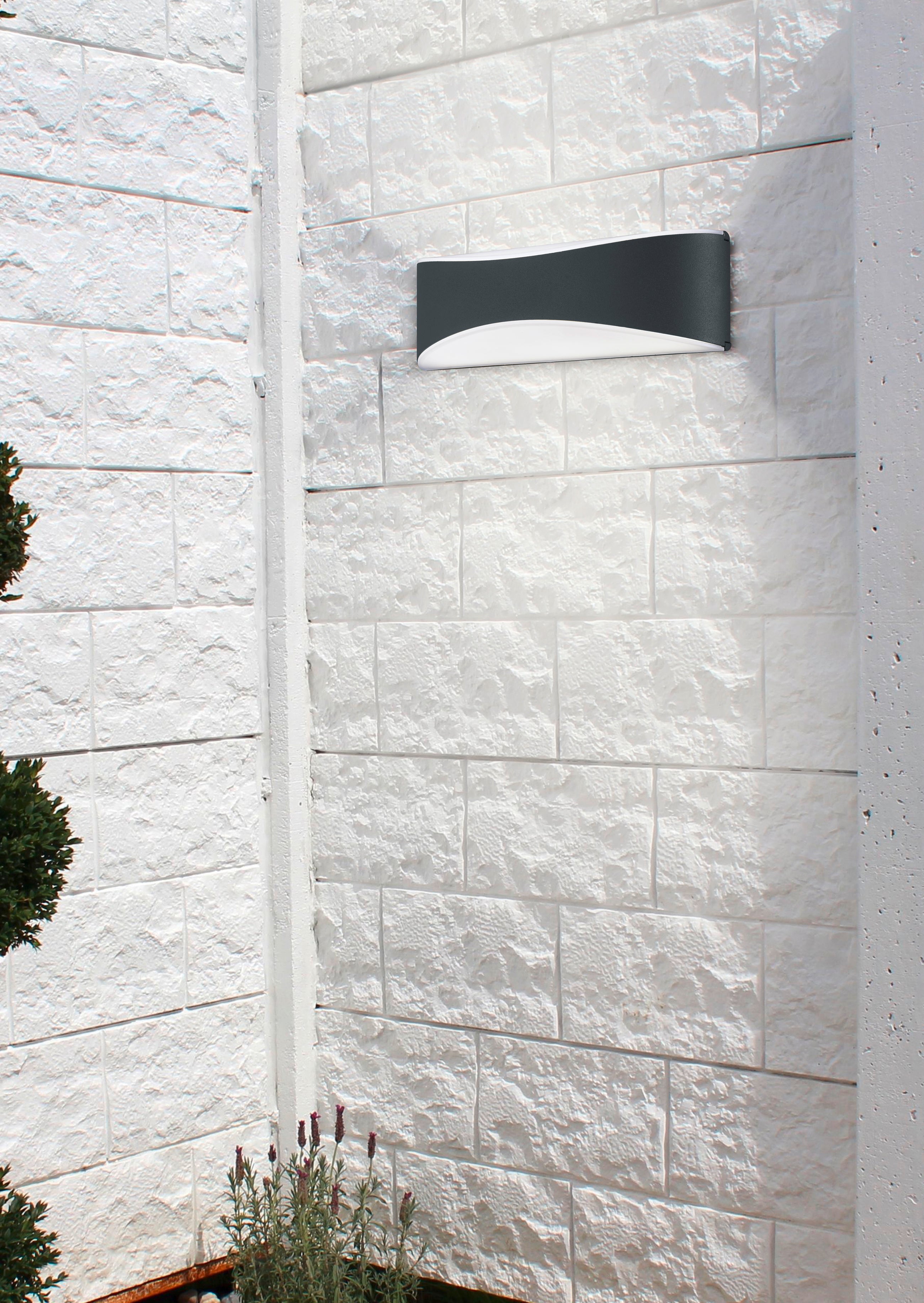 Applique da Esterno a LED in Pressofusione di alluminio Antracite