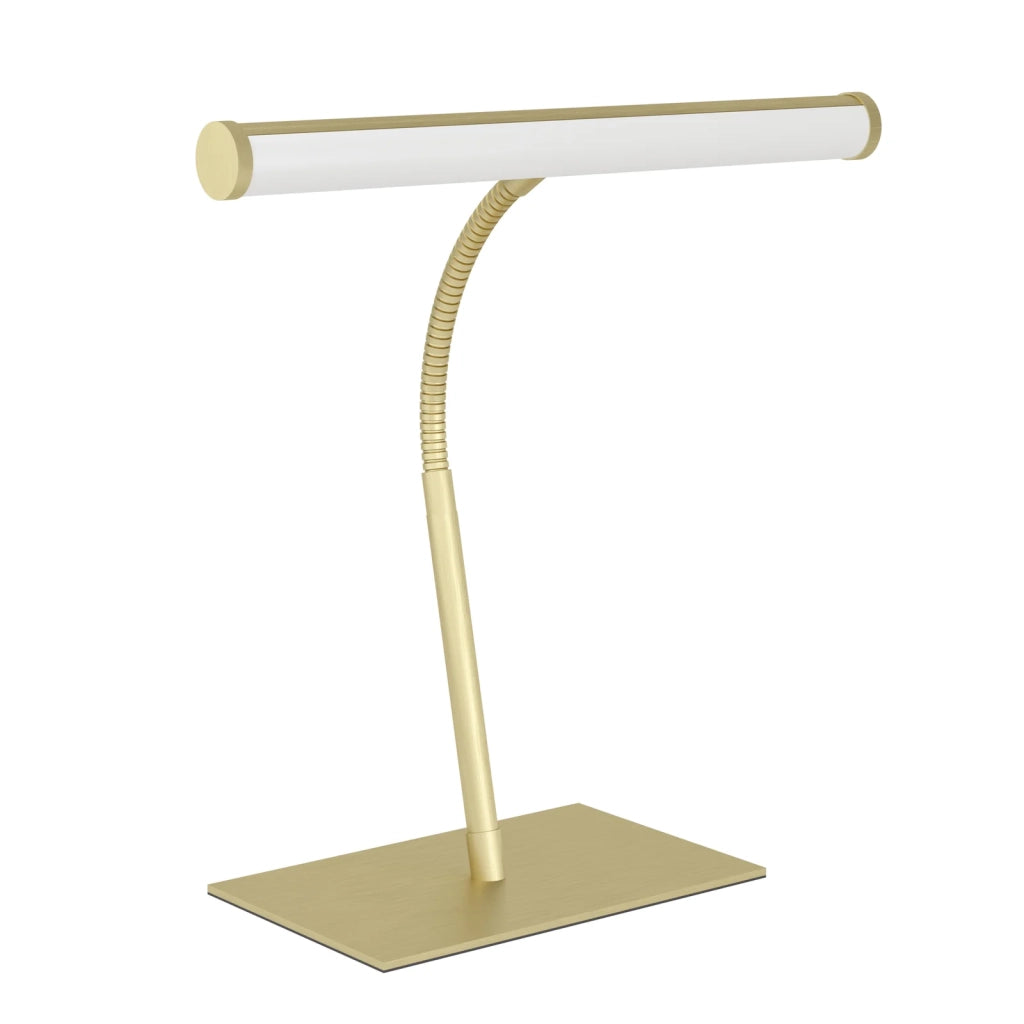 Lampada Scrivania Moderna Riccione Metallo Ottone Led 5W 500Lm Ip20