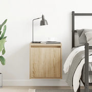 Comodino | Armadio da Notte | Mobiletto da notte a Muro Rovere Sonoma 38x34x40 cm