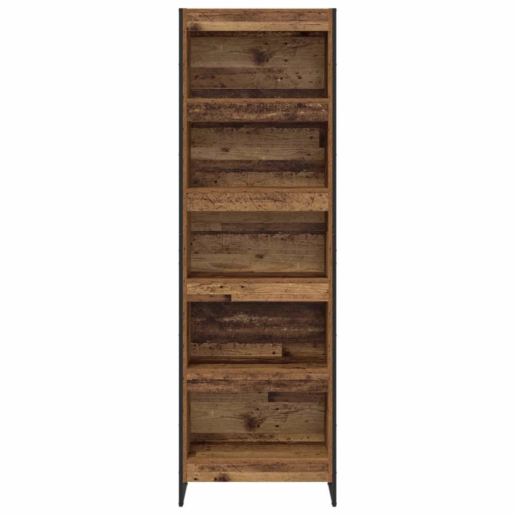 Armadio per Libri 2 pcs Legno vecchio 60 x 30 x 189,5 cm 3403002