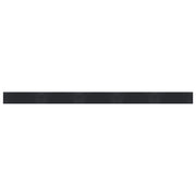Tappeto del soggiorno | Tappeto Rettangolare Nero 60x1000 cm in Bamb¨´