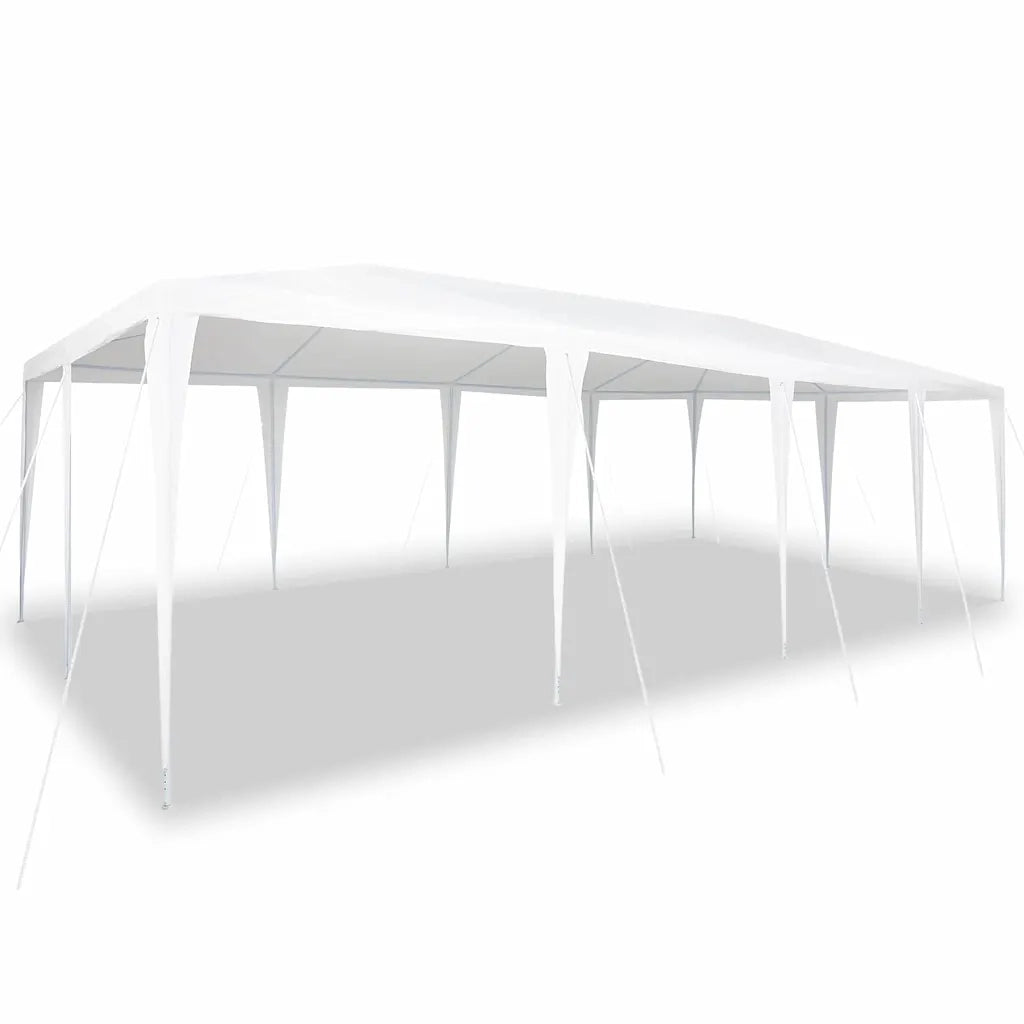 Tenda Party-Tenda da festa Bianco 800 x 400 x 266 cm Polietilene e Acciaio