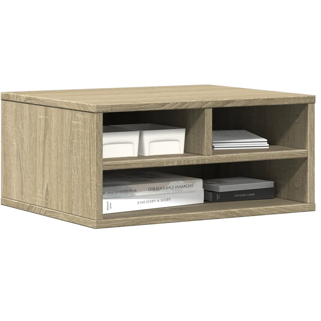 Supporto Stampante Rovere Sonoma 49x40x22,5cm Legno Multistrato 840592