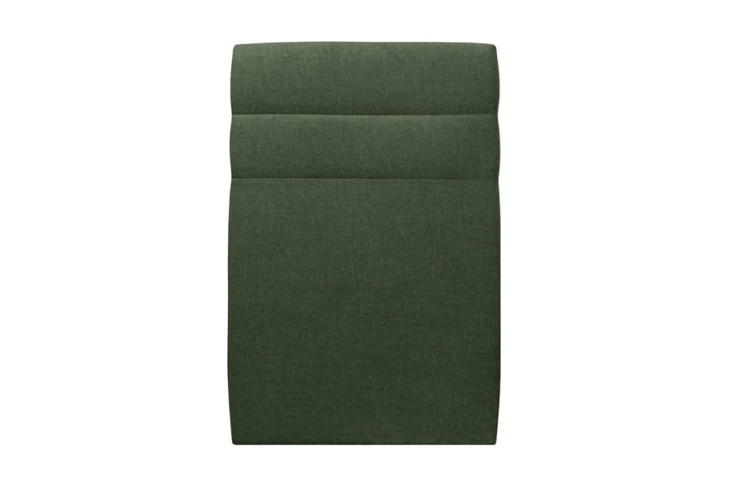Letto 90x200 cm con testiera in linea - Tessuto Tela opaca