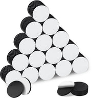 150 piastre adesive di magneti, 20 x 2 mm mini magneti adesivi per attaccare, dischi magnetici a forma di cerchio, magneti adesivi per uso su whiteboard, frigorifero, ufficio, scuola, casa