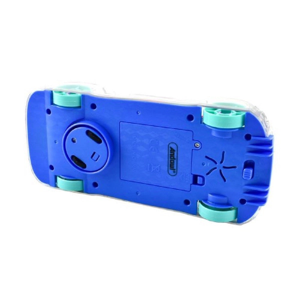 Trade Shop - Auto Vettura Trasparente Con Ingranaggi A Vista Luce Illuminazione A Led Q-66107 -