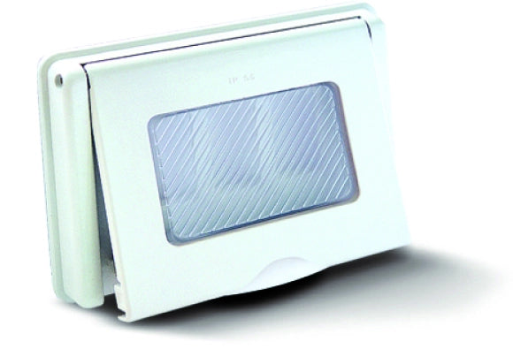 Feb Elettrica CONTENITORE DA ESTERNO CON SPORTELLO IP55 col. Bianco 3 posti