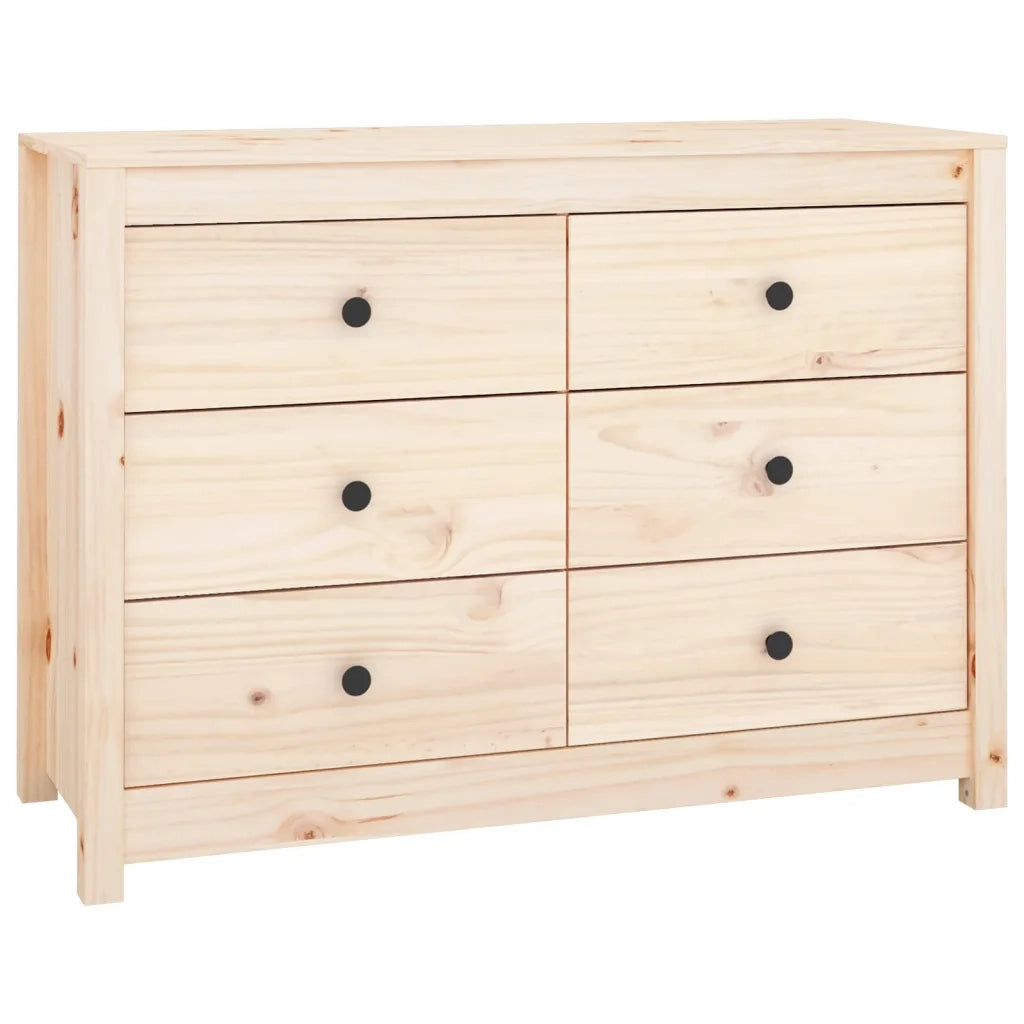 Armadietto 100x40x72 cm in Legno Massello di Pino 821764