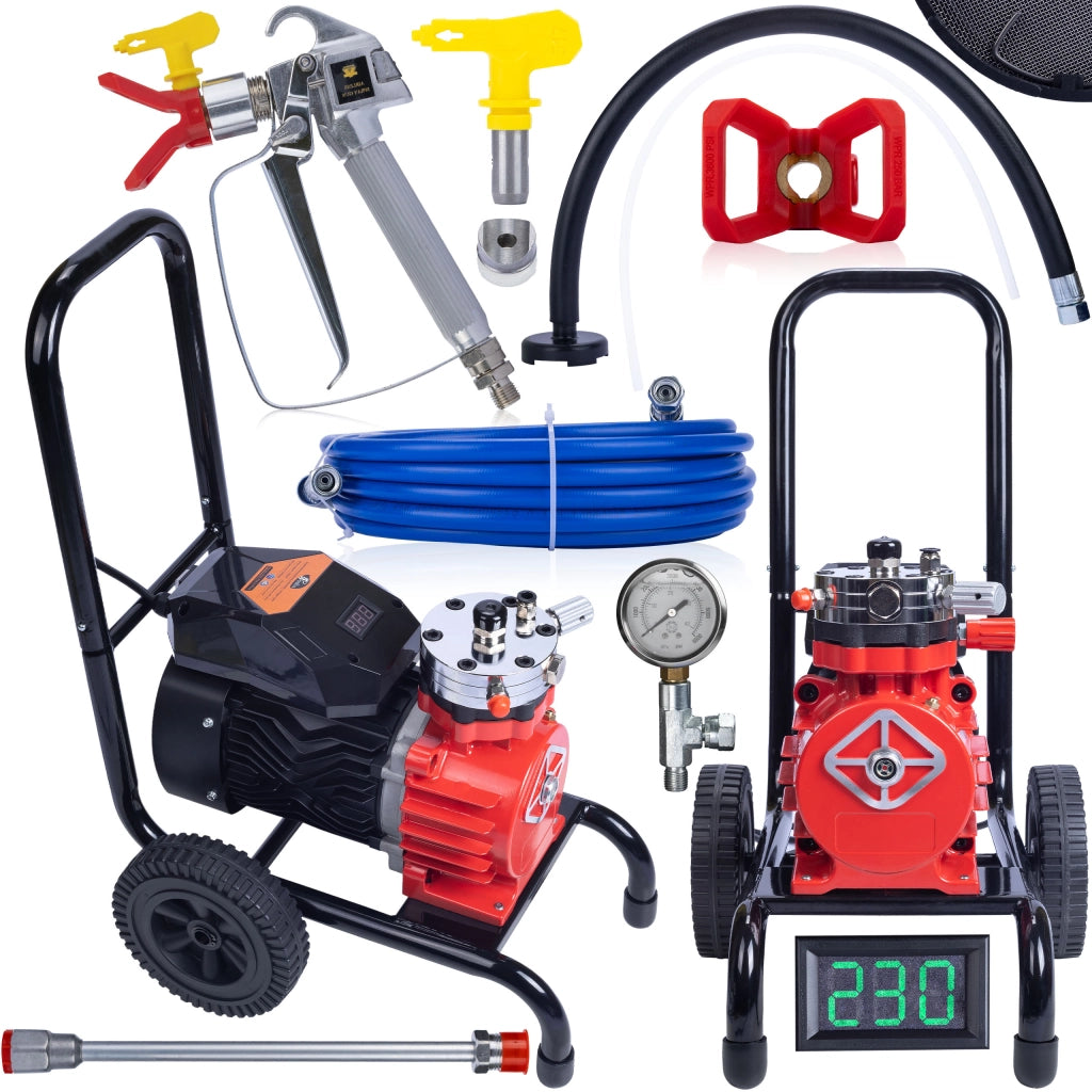 Pompa Airless Rosfix Strong Storm RSS05 – Motore 3500W, 22MPA, 18L/min