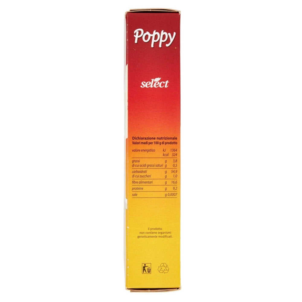 Multipack da 18 poppy mais selezionato per pop corn confezioni da 250 grammi ciascuna