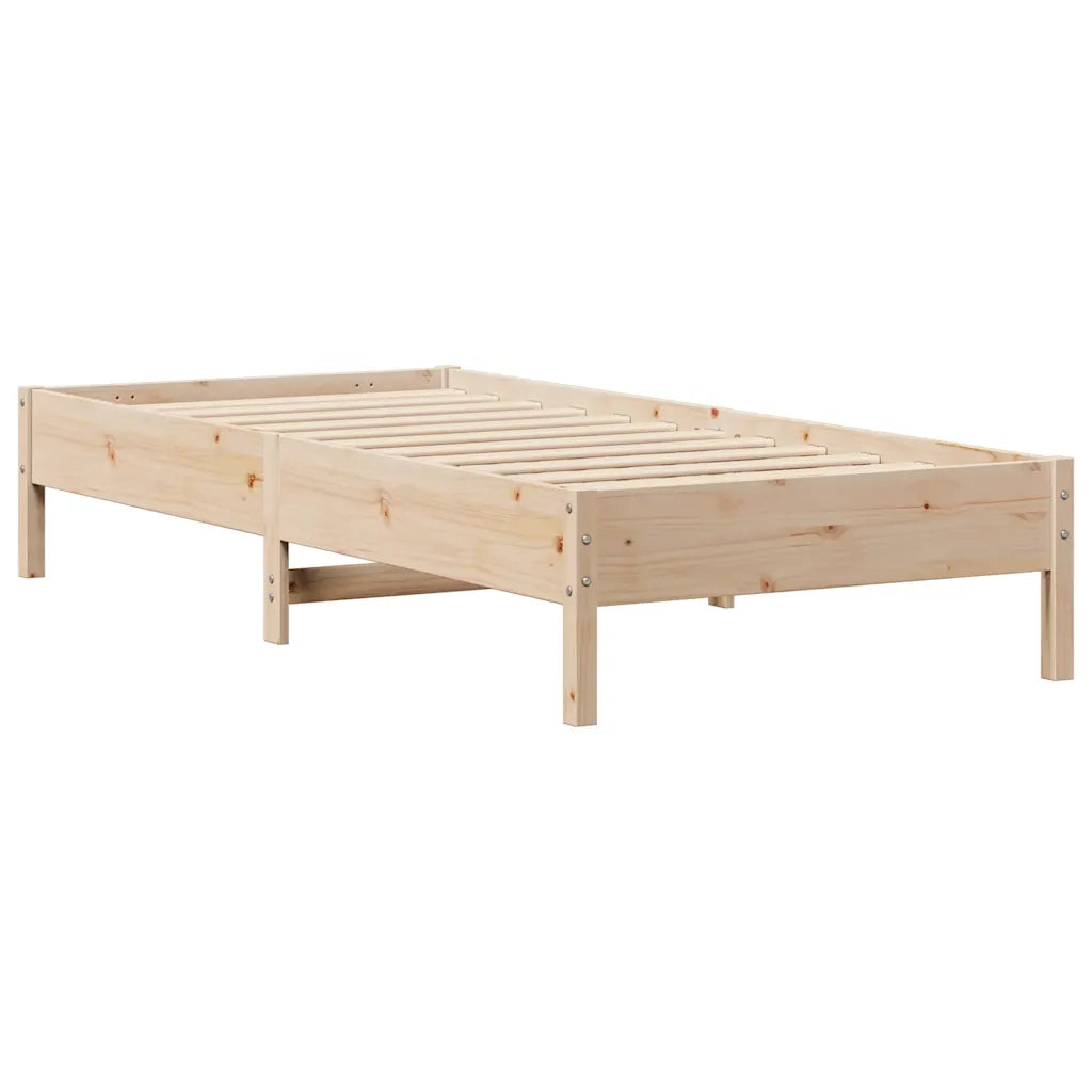 vidaXL Letto senza Materasso 90x200 cm in Legno Massello di Pino