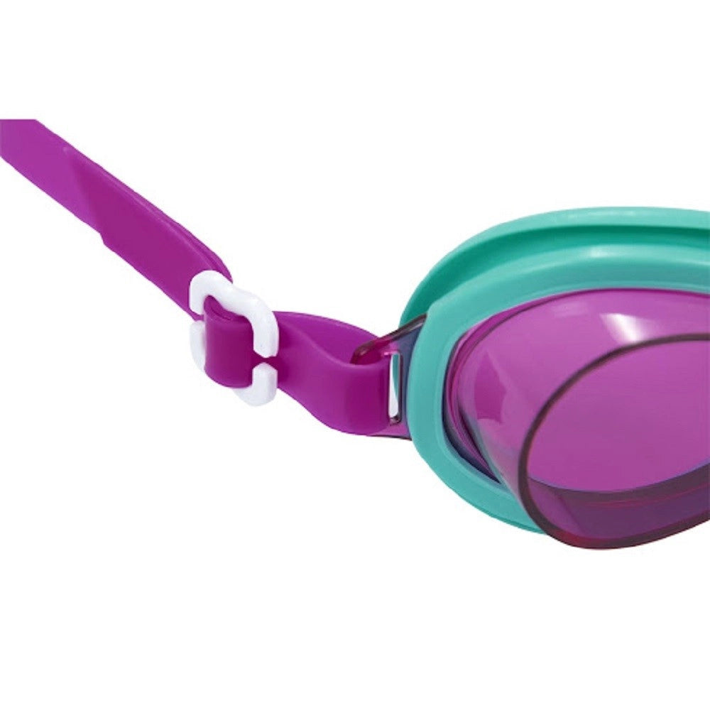Trade Shop - Occhialini Lightning Swimmer 3-6 Anni 3 Colori Silicone Con Protezione Uv 21074 -